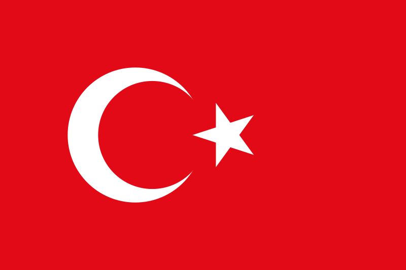 Turkey Official Flag